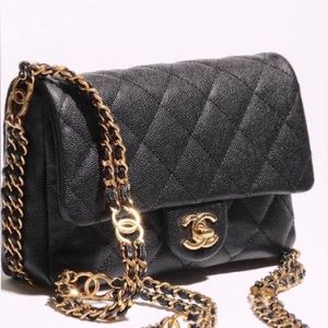 CHANEL
Caviar Quilted Small CC You Flap Black
